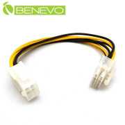 6PIN插座轉8PIN插頭 主機板CPU電源供電轉接線