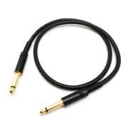 50cm 6.3mm公頭轉6.3mm公頭 單聲道/非平衡式音訊連接線