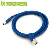 左彎型 1.8米 USB3.0 A(公)轉B公(M)高隔離連接線