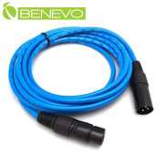 3米 XLR(Cannon接頭)公對母 平衡式音訊連接線