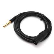 2米 6.3MM公頭轉XLR(Cannon接頭)公頭 平衡式音訊連接線