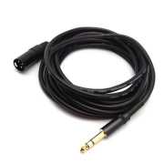 5米 6.3MM公頭轉XLR(Cannon接頭)公頭 平衡式音訊連接線