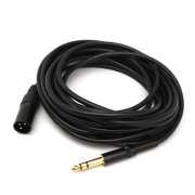 8米 6.3MM公頭轉XLR(Cannon接頭)公頭 平衡式音訊連接線