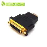 鍍金版 HDMI(公)轉DVI-D(母)鍍金轉接頭