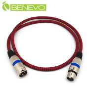 90cm XLR(Cannon接頭)公對母音訊連接線