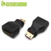 鍍金版 Mini HDMI(公)轉HDMI(母)轉接頭