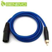 1.5米 RCA公頭轉XLR(Cannon接頭)公頭 非平衡式音訊連接線