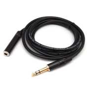 2米 6.3mm公頭轉6.3mm母頭 雙聲道音訊延長線