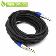 12米 TRS型式6.3mm公對公雙聲道/平衡聲音連接線