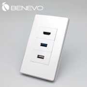 嵌入面板型 HDMI+USB2.0+USB3.0插座