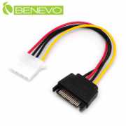 IDE母(4PIN)轉SATA(15PIN)公電源轉接線