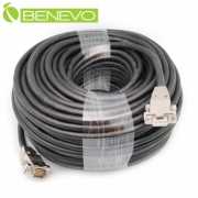 專業直通型 40米 公對母RS232串列埠訊號連接線