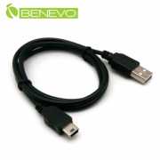 80cm USB A公轉Mini USB公 電源連接線