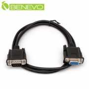 直通型 1米 公對母 鍍鎳接頭RS232串列埠訊號連接線