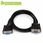 直通型 1.5米 母對母 鍍鎳接頭RS232串列埠訊號連接線