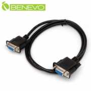 直通型 1米 母對母 鍍鎳接頭RS232串列埠訊號連接線