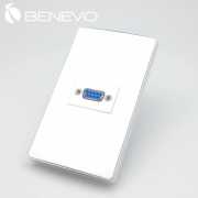 嵌入面板型 RS232/DB9插座(後端為母頭)