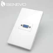 嵌入面板型 RS232/DB9插座(後端為焊接型式)