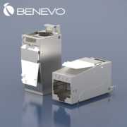 遮蔽型 Cat7 Giga網路接頭模組