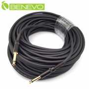 30米 TS型式6.3mm公對公單聲道/非平衡聲音連接線