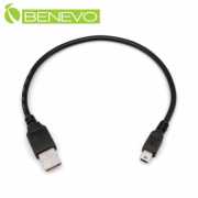 30cm USB2.0 A公轉Mini USB(5Pin)公高隔離連接線