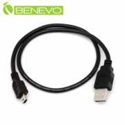 50cm USB2.0 A公轉Mini USB(5Pin)公高隔離連接線