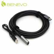 5米 主動式USB 3.0 訊號增益延長線，輔助USB供電