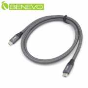 1米 USB3.1 Gen2 Type-C公對公訊號連接線(10Gbps/PD100W)