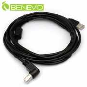 右彎型 3米 USB2.0 A公-B公 高速傳輸連接線