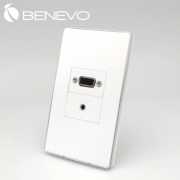 嵌入面板型 VGA+3.5mm立體聲插座