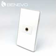 嵌入面板型 單孔6.3mm立體聲插座