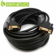 專業直通型 15M 公對母鍍金接頭RS232串列埠訊號延長線