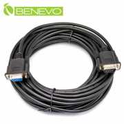 10米 遮蔽型RS232/Serial串列埠延長線(公對母)