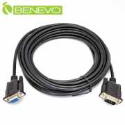 5M 遮蔽型RS232/Serial串列埠延長線(公對母)