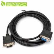 3米 遮蔽型RS232/Serial串列埠延長線(公對母)