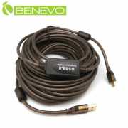 主動式 15米 USB2.0 A公-Mini B公 訊號增益延伸線