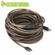 主動式 20米 USB2.0 A公-Mini B公 訊號增益延伸線