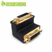 直彎型 DVI-I 母對母轉接頭