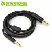 3米 6.3mm立體聲轉雙6.3mm單聲道一對二連接線