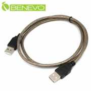 專業級 1米 USB2.0 A公-A公 訊號連接線，採128編金屬編織