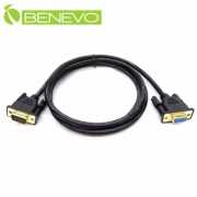 專業直通型 1米 RS232直通連接線(內部接點2,3,5，線芯22AWG，具遮蔽)