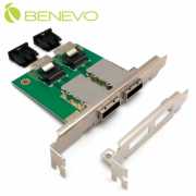 Mini SAS SFF-8087轉SFF-8088外置轉接卡/雙埠陣列卡