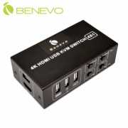磁吸型 4埠 HDMI+USB KVM電腦切換器
