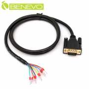 1米 RS232/RS485/RS422 DB9公頭對9 PIN端子連接線