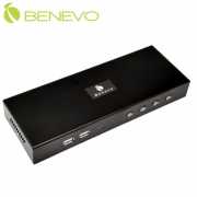磁吸型 4埠 HDMI+USB KVM電腦切換器