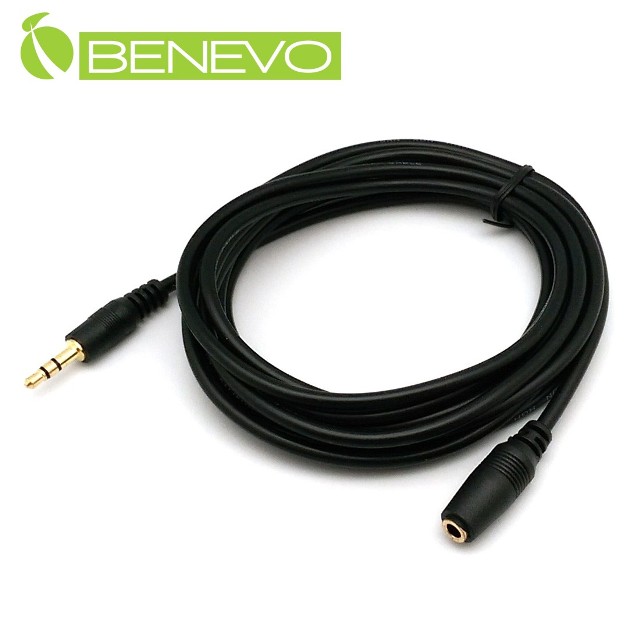 BENEVO 3米 3.5mm 立體聲耳機延長線 - 公對母接頭