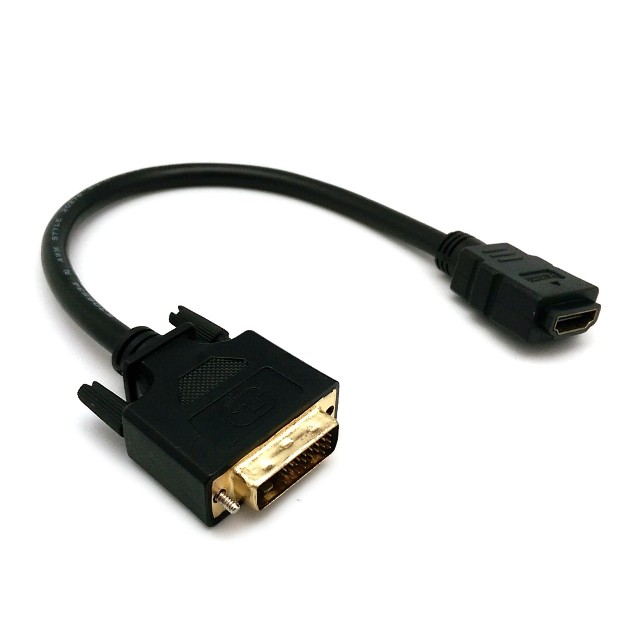 BENEVO 30cm 訊號線 - DVI-D 公接頭特寫