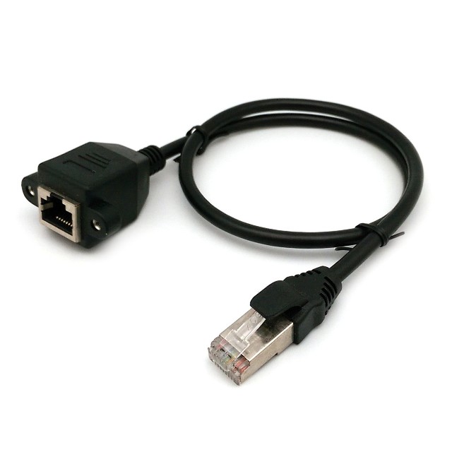 BENEVO 50cm RJ45延長線 - 母接頭特寫
