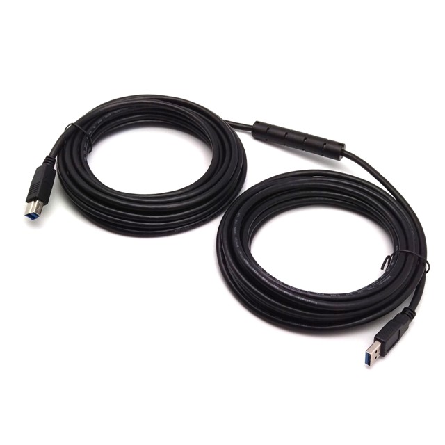 BENEVO 10米 USB3.0線 - B公接頭特寫