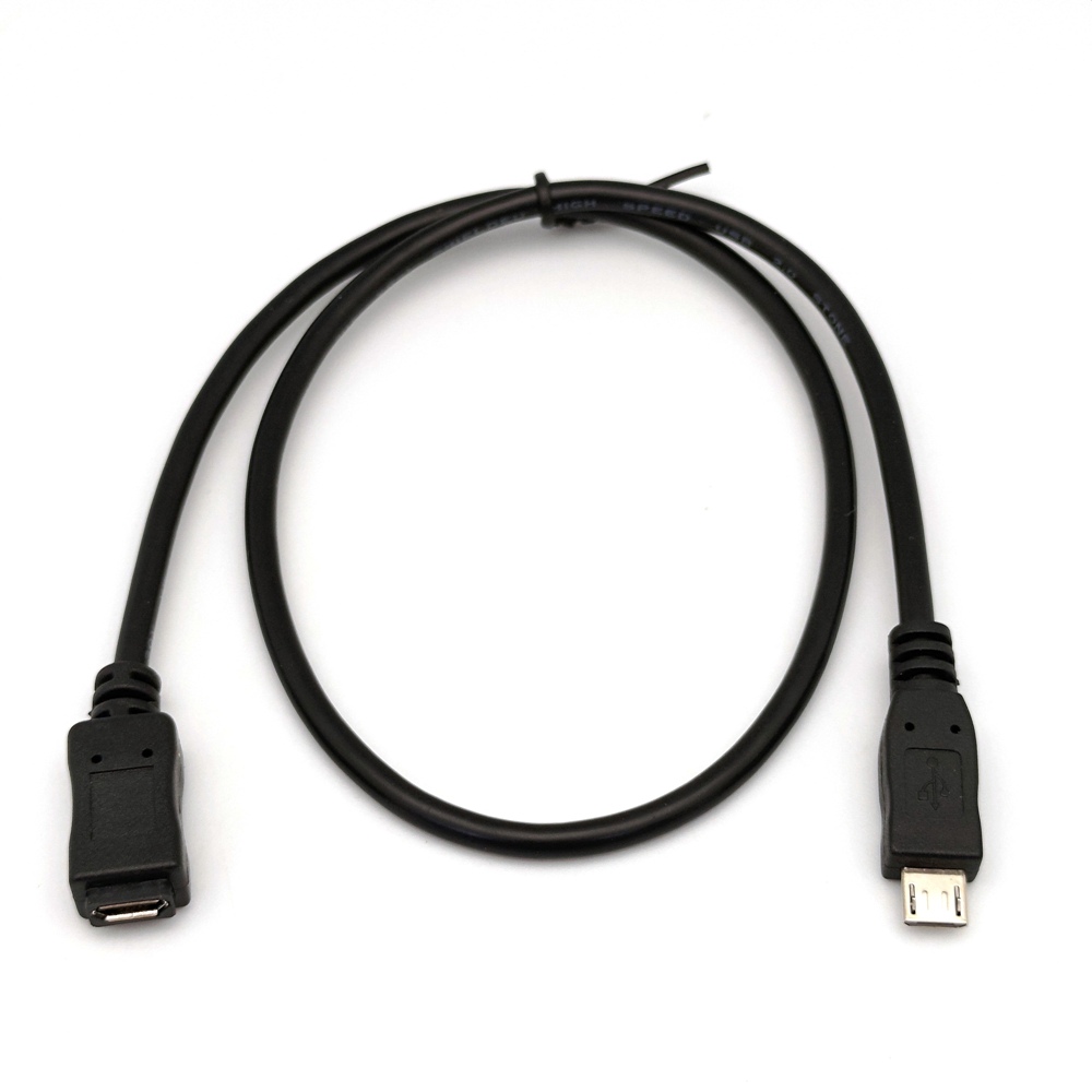 BENEVO 50cm Micro USB 公對母延長線 - 整體設計